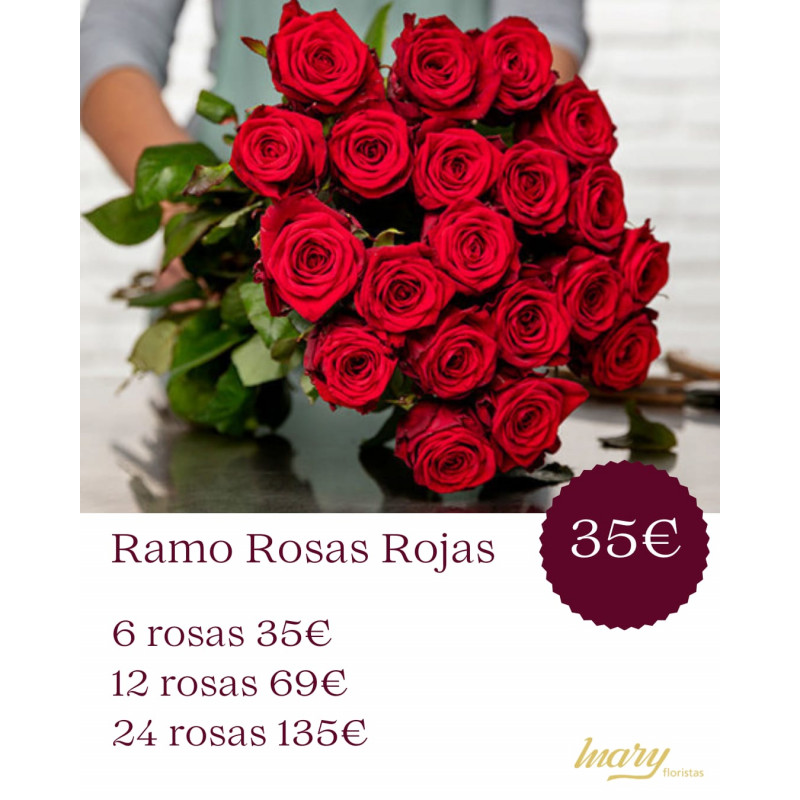 Ramo Rosas Rojas