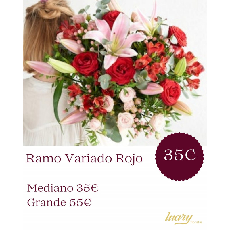Ramo Variado Rojo